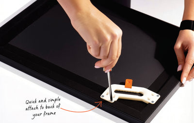 wallCLIXX™ Hero Set - Adjustable Picture Hanging System